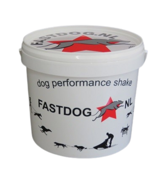 FASTDOG SHAKE EMMER VOOR 2.5 KG