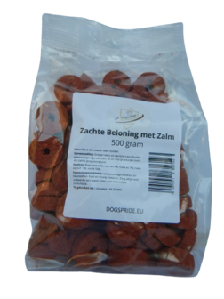 Zalm zachte beloning