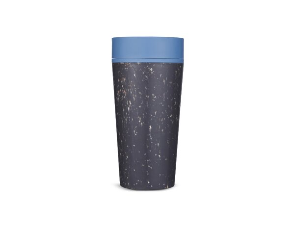 KOFFIEBEKER - CIRCULAR CUP | BLAUW/ZWART